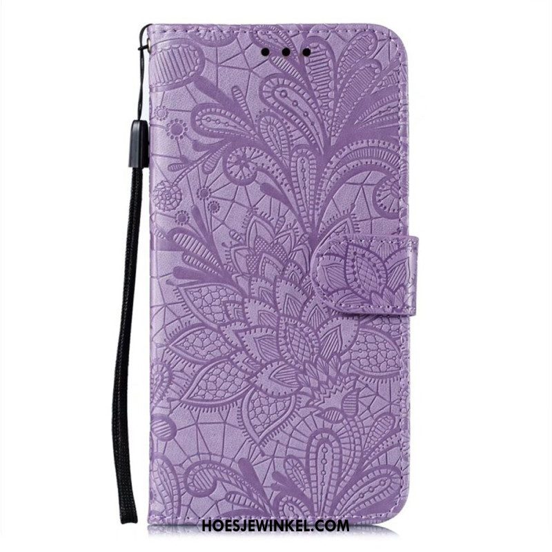 Leren Hoesje Samsung Galaxy S25 Fe Mandala-print Bescherming Hoesje