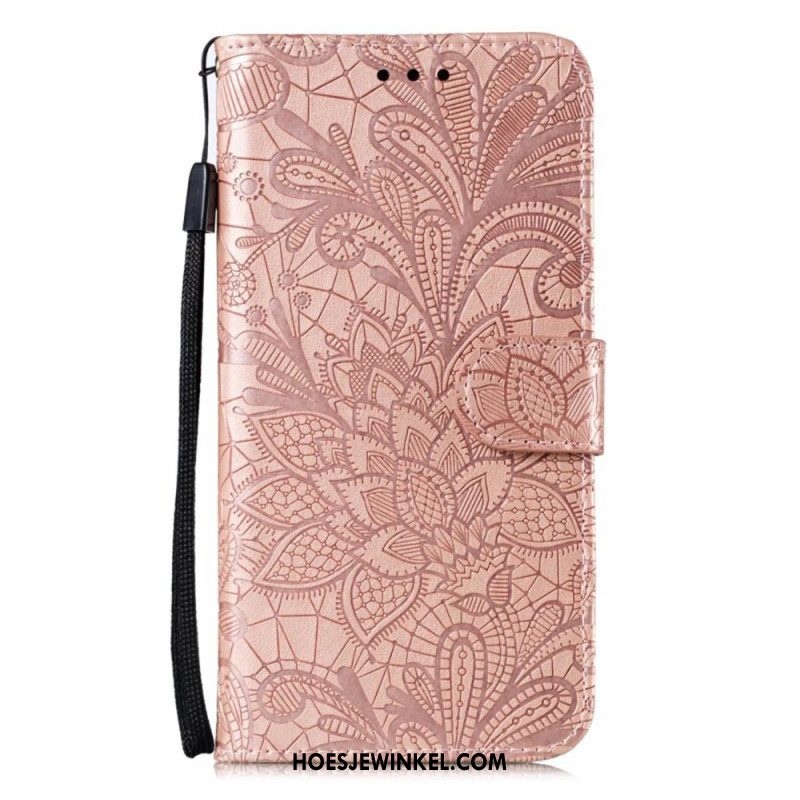 Leren Hoesje Samsung Galaxy S25 Fe Mandala-print Bescherming Hoesje