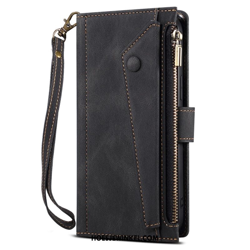 Leren Hoesje Samsung Galaxy S25 Plus 5g Eseble Star-serie Bescherming Hoesje