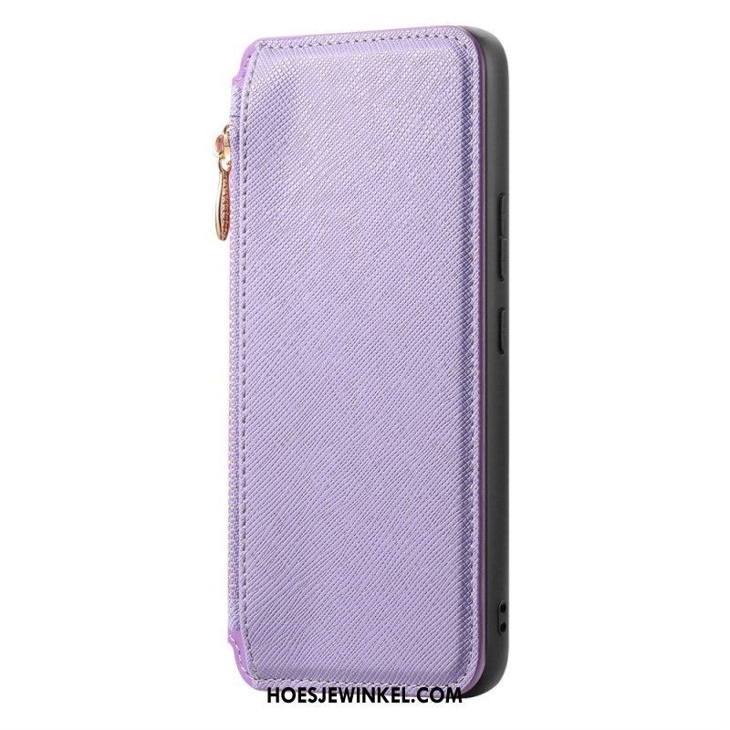Leren Hoesje Samsung Galaxy S25 Ultra 5g Portemonnee En Afneembaar Hoesje Bescherming Hoesje