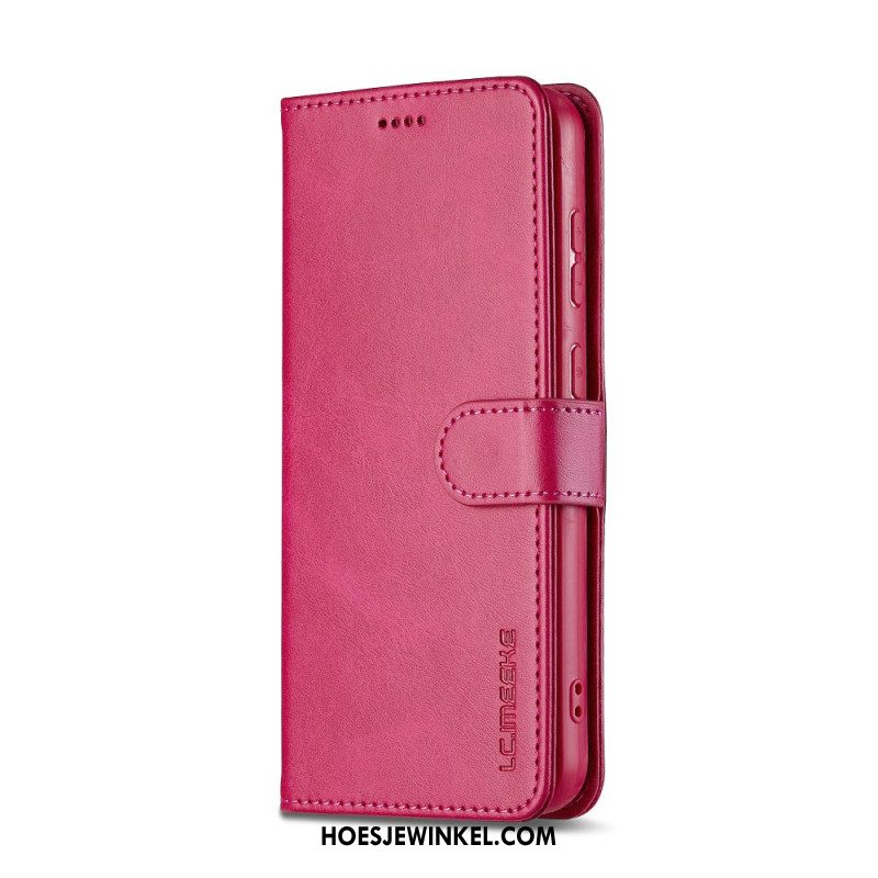 Leren Hoesje Samsung Galaxy S26 Leertextuur Lc.imeeke Bescherming Hoesje