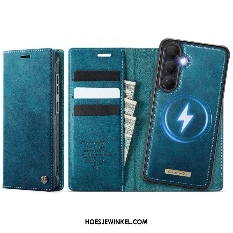 Leren Hoesje Samsung Galaxy S26 Plus Afneembare Hoes Caseme