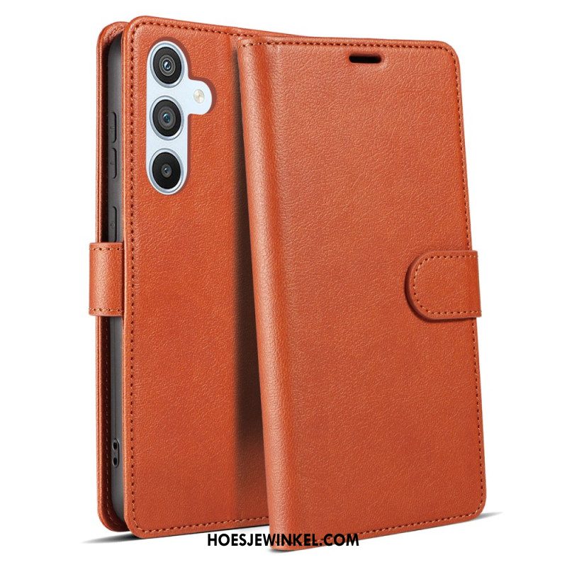 Leren Hoesje Samsung Galaxy S26 Plus Magnetische Portemonnee Met Rfid-blokkering