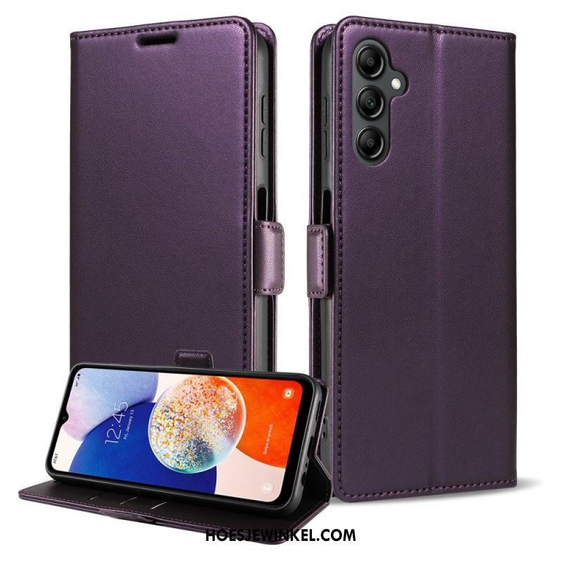 Leren Hoesje Samsung Galaxy S26 Plus Rfid-blokkering Bescherming Hoesje