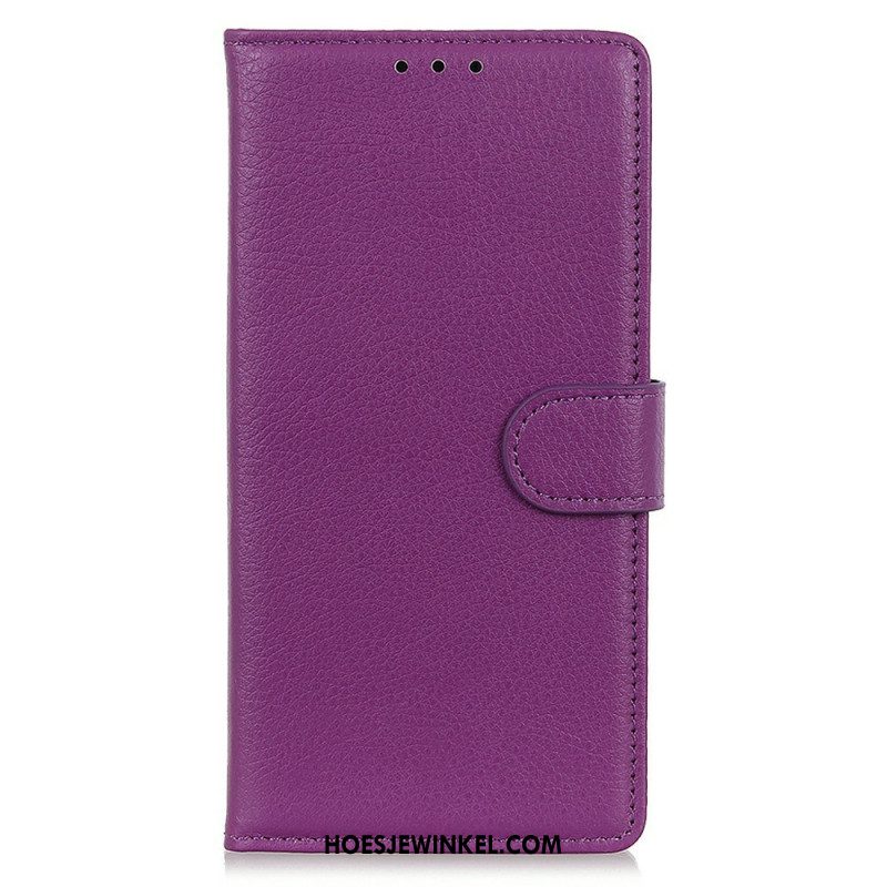 Leren Hoesje Samsung Galaxy S26 Plus Traditioneel Kunstleer Bescherming Hoesje