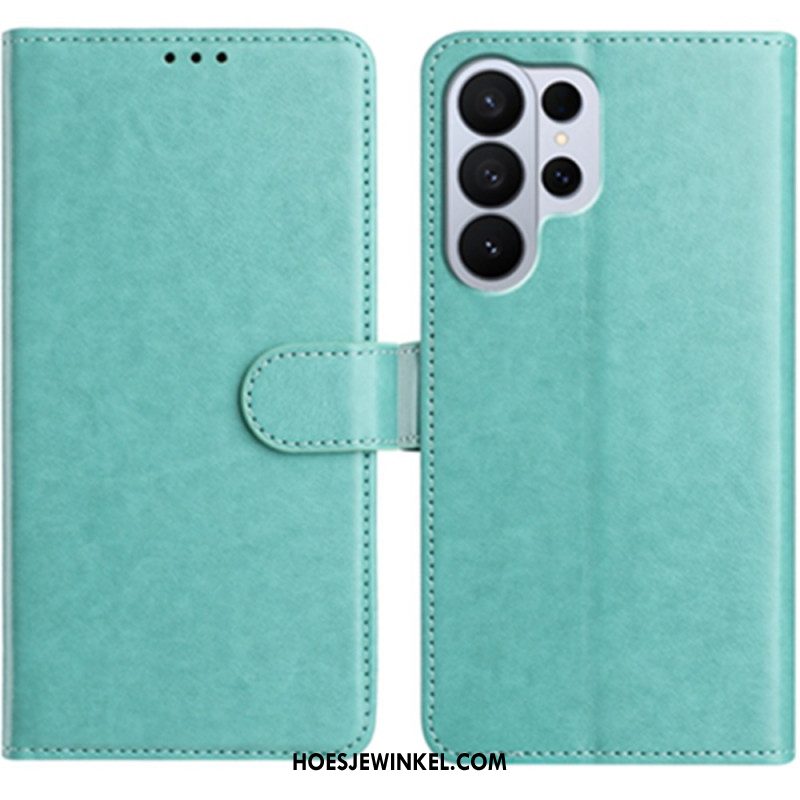 Leren Hoesje Samsung Galaxy S26 Ultra Kunstleer Met 8 Kaartsleuven