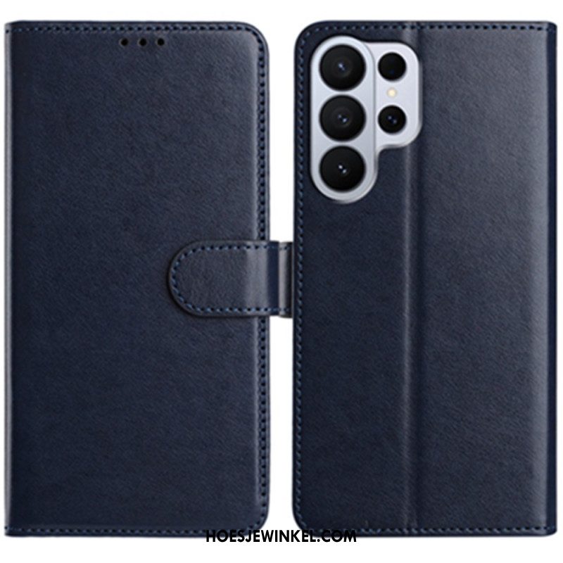 Leren Hoesje Samsung Galaxy S26 Ultra Kunstleer Met 8 Kaartsleuven