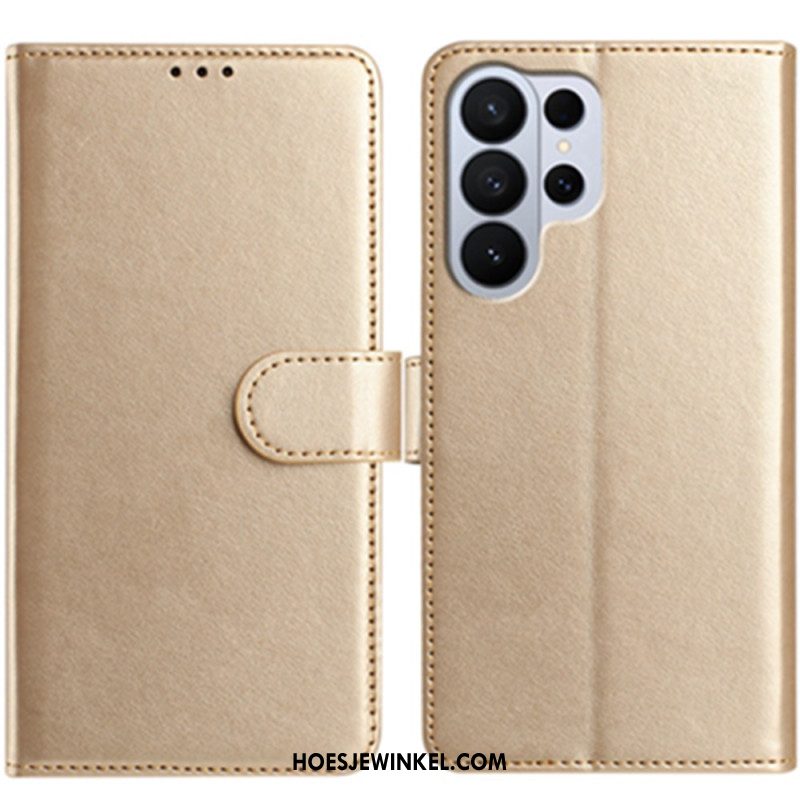 Leren Hoesje Samsung Galaxy S26 Ultra Kunstleer Met 8 Kaartsleuven