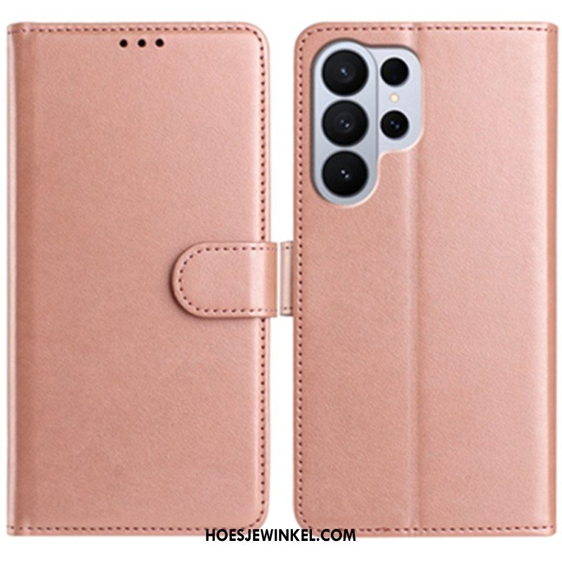 Leren Hoesje Samsung Galaxy S26 Ultra Kunstleer Met 8 Kaartsleuven