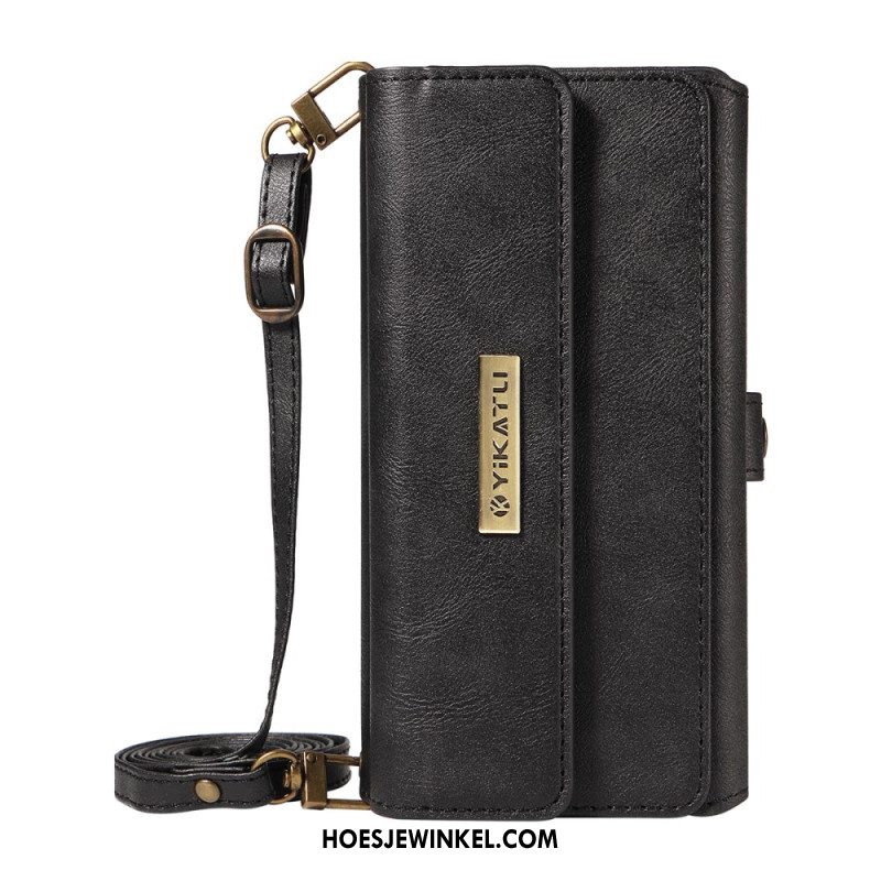 Leren Hoesje Samsung Galaxy S26 Vintage Yikatu Design
