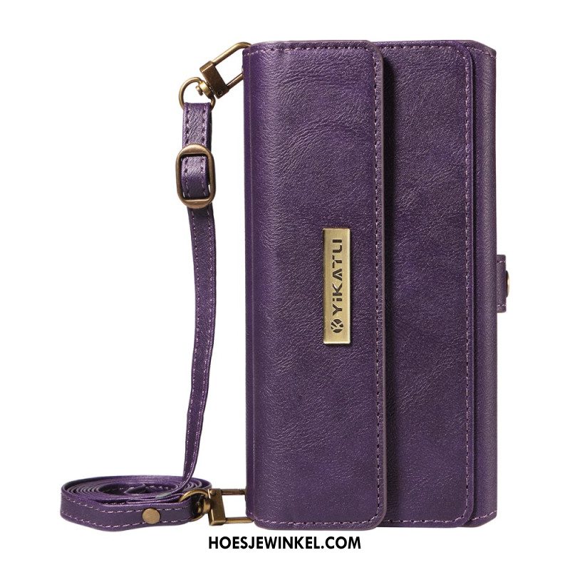 Leren Hoesje Samsung Galaxy S26 Vintage Yikatu Design