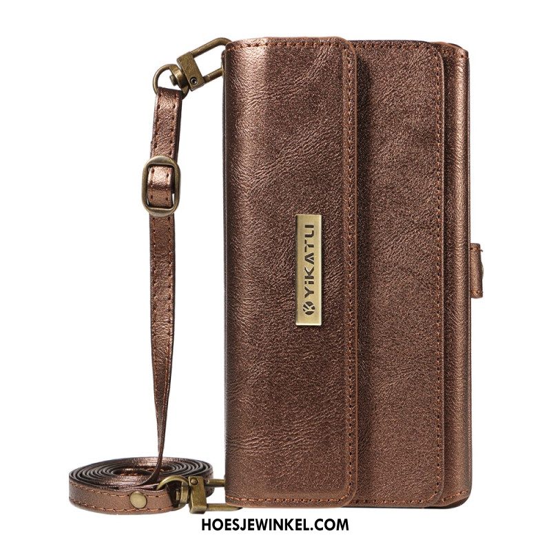 Leren Hoesje Samsung Galaxy S26 Vintage Yikatu Design