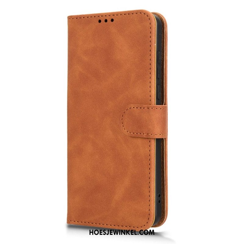 Leren Hoesje Voor Oneplus 13 Suède-effect