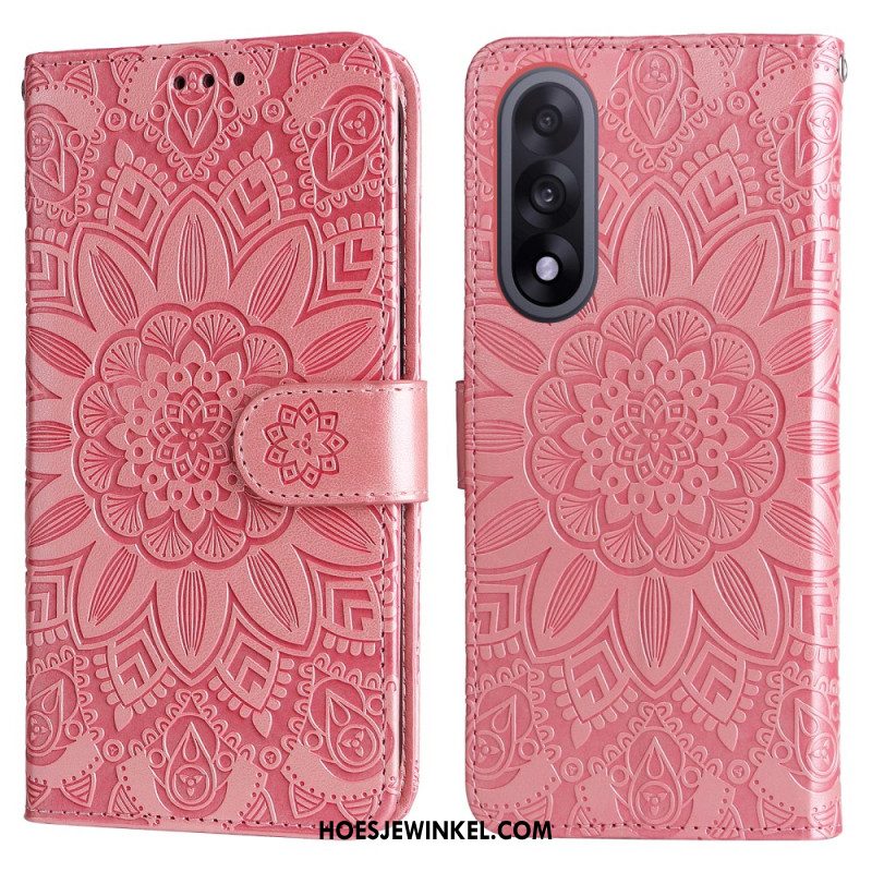 Leren Hoesje Voor Oneplus Nord 5 Mandala