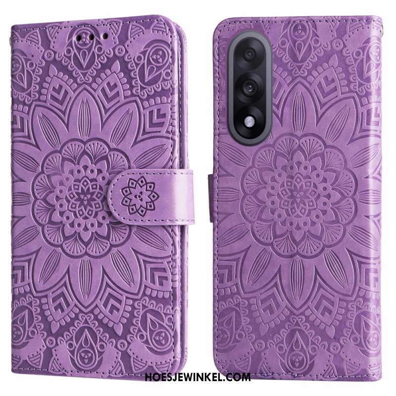 Leren Hoesje Voor Oneplus Nord 5 Mandala