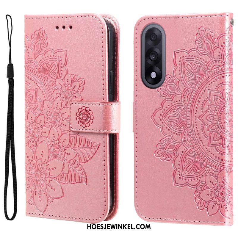 Leren Hoesje Voor Oneplus Nord 5 Mandalaprint