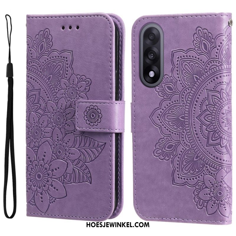 Leren Hoesje Voor Oneplus Nord 5 Mandalaprint