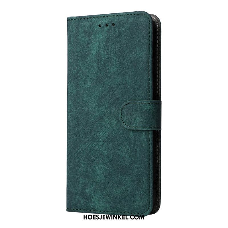 Leren Hoesje Voor Oppo Find X8 Suède-effect Rfid-bescherming