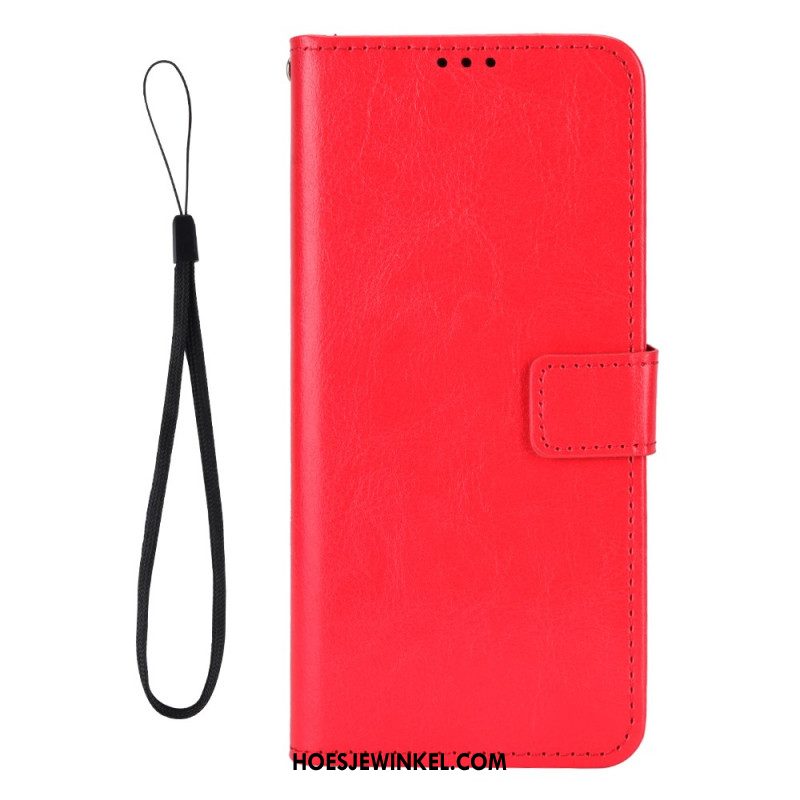 Leren Hoesje Voor Oppo Reno 13 5g Opvallend Imitatieleer