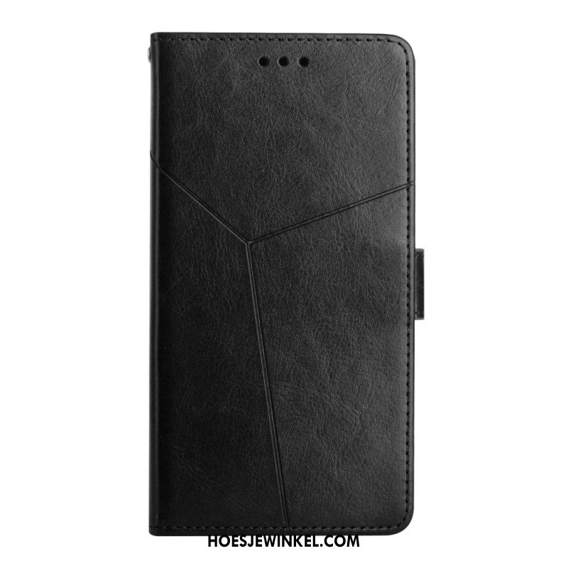 Leren Hoesje Voor Oppo Reno 13 5g Y-design Met Bandje