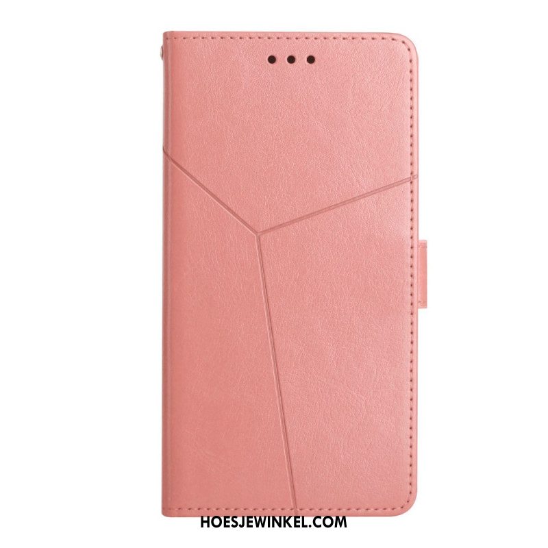 Leren Hoesje Voor Oppo Reno 13 5g Y-design Met Bandje