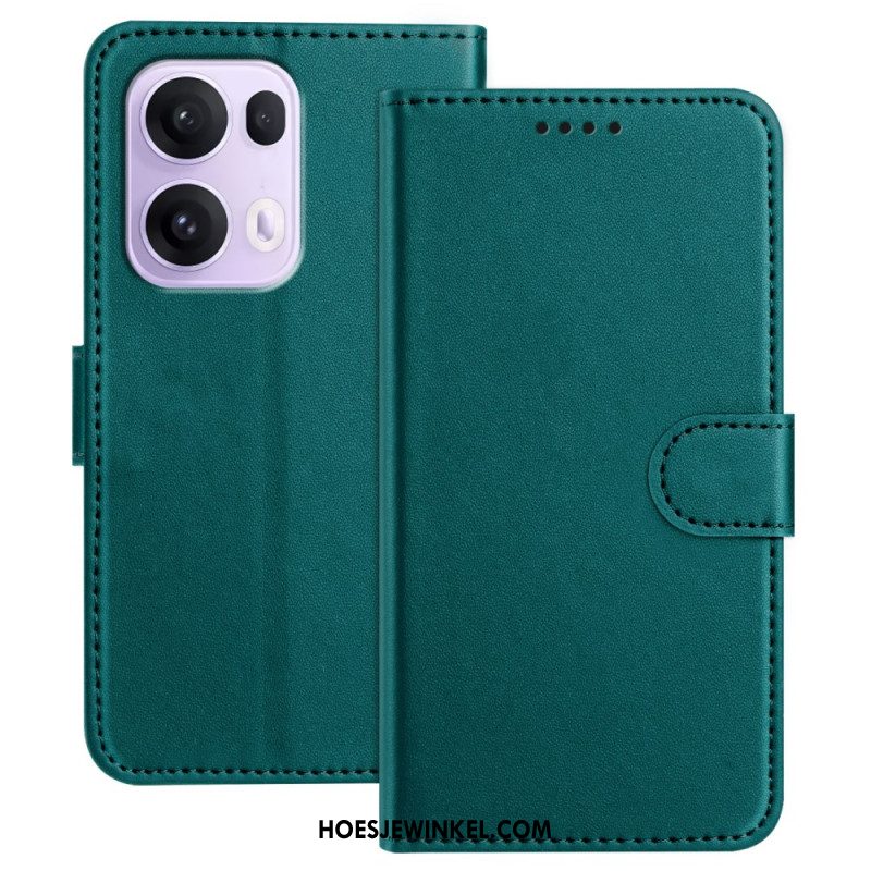 Leren Hoesje Voor Oppo Reno 13 Pro 5g Hybride