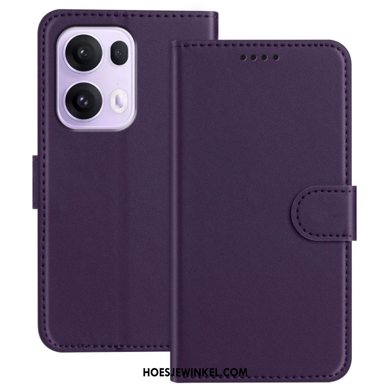 Leren Hoesje Voor Oppo Reno 13 Pro 5g Hybride