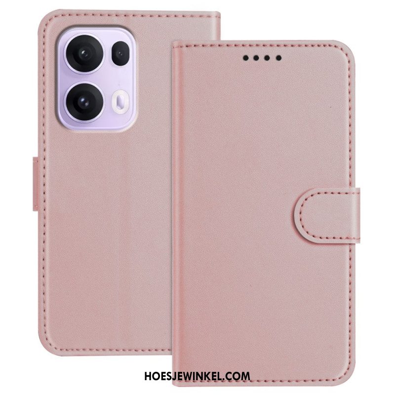 Leren Hoesje Voor Oppo Reno 13 Pro 5g Hybride