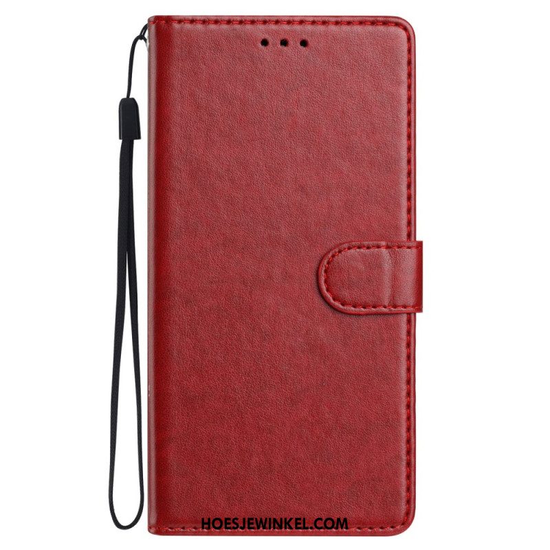 Leren Hoesje Voor Oppo Reno 13 Pro 5g Kunstleer