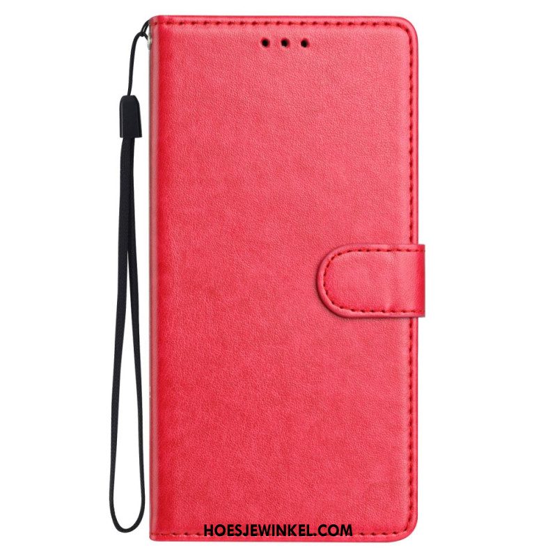 Leren Hoesje Voor Oppo Reno 13 Pro 5g Kunstleer