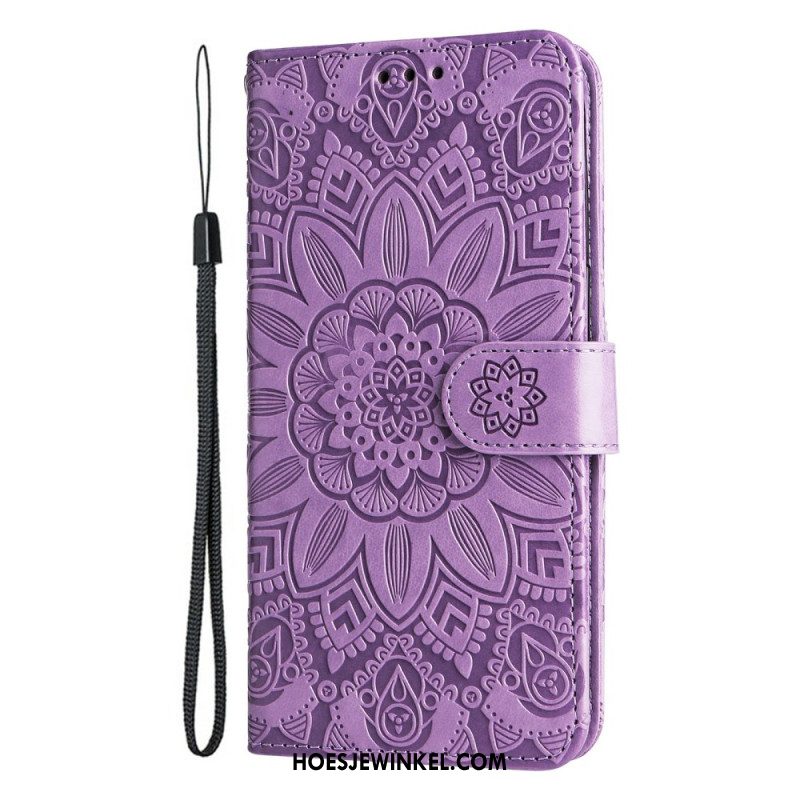 Leren Hoesje Voor Oppo Reno 13f 4g / 5g / 13 Fs 5g Mandala