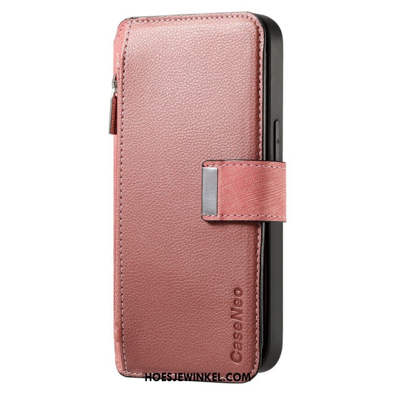 Leren Hoesje Voor Oppo Reno 14 5g Afneembare Hoes Caseneo