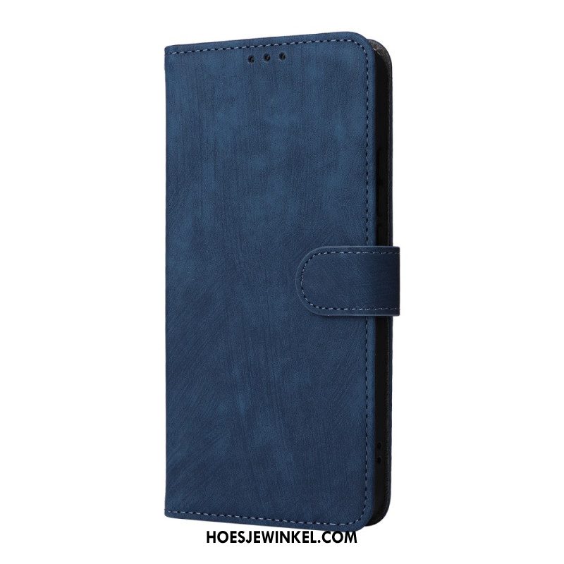 Leren Hoesje Voor Oppo Reno 14 Pro 5g Rfid-blokkering Met Bandje