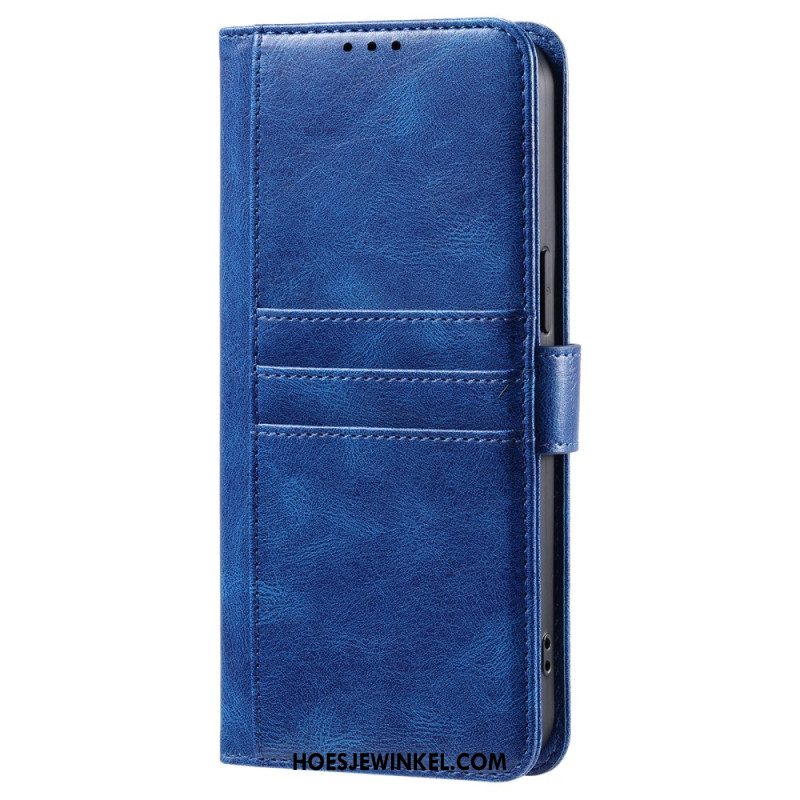 Leren Hoesje Voor Samsung Galaxy A17 4g / 5g 6 Kaartsleuven En Koord