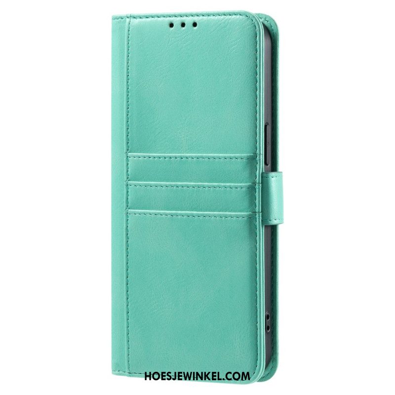 Leren Hoesje Voor Samsung Galaxy A17 4g / 5g 6 Kaartsleuven En Koord