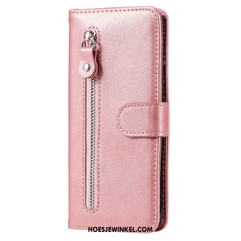 Leren Hoesje Voor Samsung Galaxy S25 5g Edge Etui Met Rits