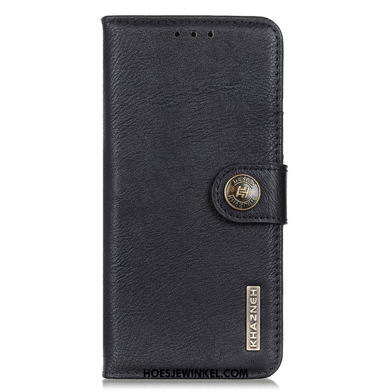 Leren Hoesje Voor Samsung Galaxy S25 5g Edge Vintage Khazneh
