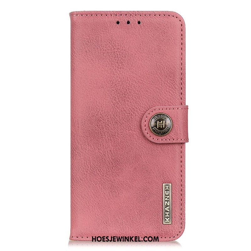 Leren Hoesje Voor Samsung Galaxy S25 5g Edge Vintage Khazneh