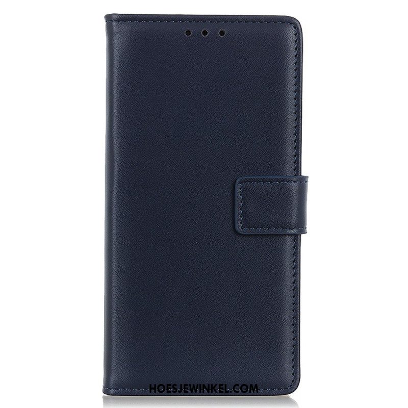 Leren Hoesje Voor Samsung Galaxy S25 Fe Effen