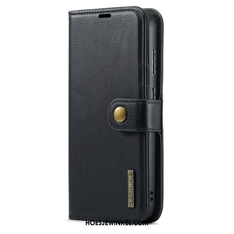 Leren Hoesje Voor Samsung Galaxy S26 Afneembare Dg.ming Portemonnee