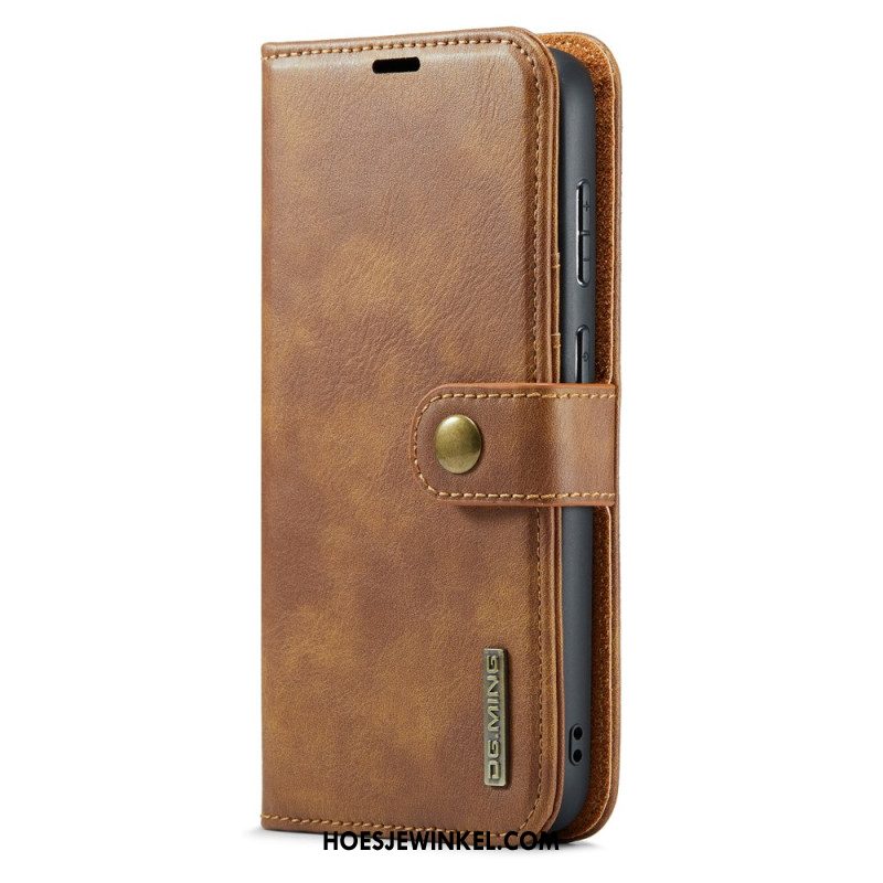 Leren Hoesje Voor Samsung Galaxy S26 Afneembare Dg.ming Portemonnee