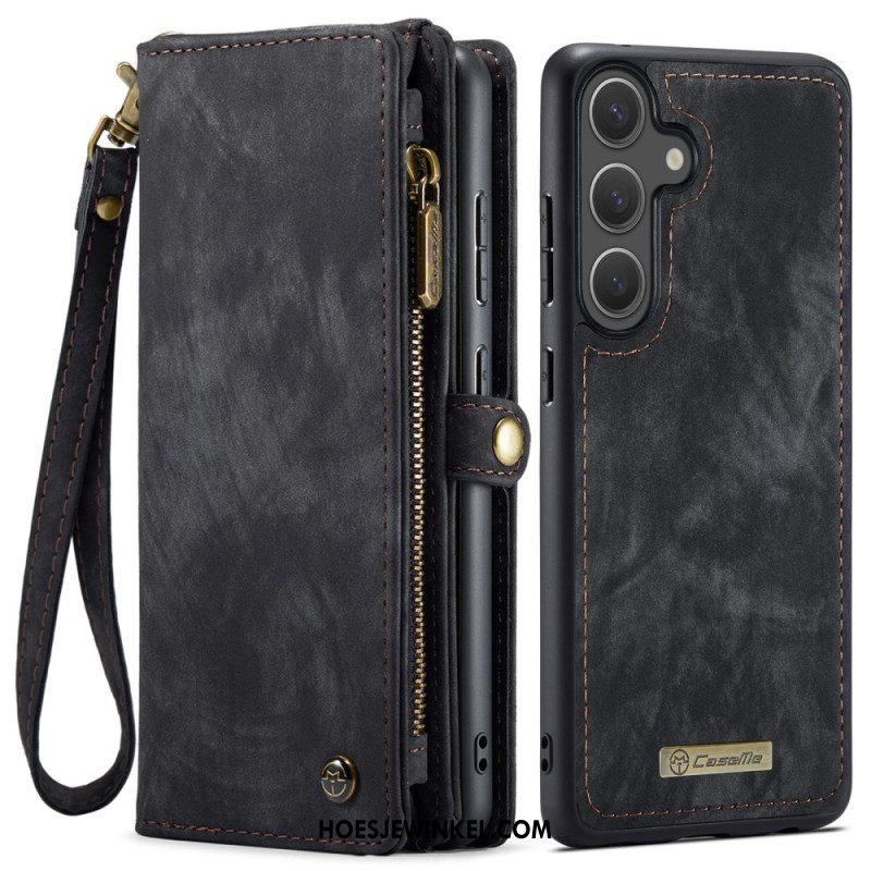 Leren Hoesje Voor Samsung Galaxy S26 Caseme Afneembare Hoes