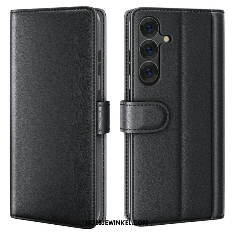Leren Hoesje Voor Samsung Galaxy S26 Echt Leer