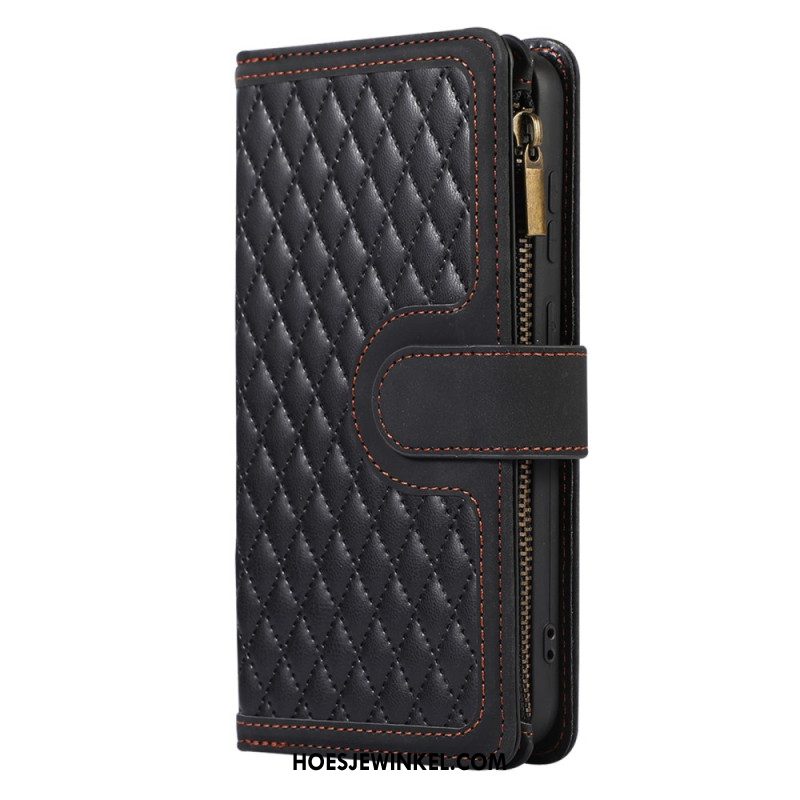 Leren Hoesje Voor Samsung Galaxy S26 Portemonnee Met 9 Kaartsleuven