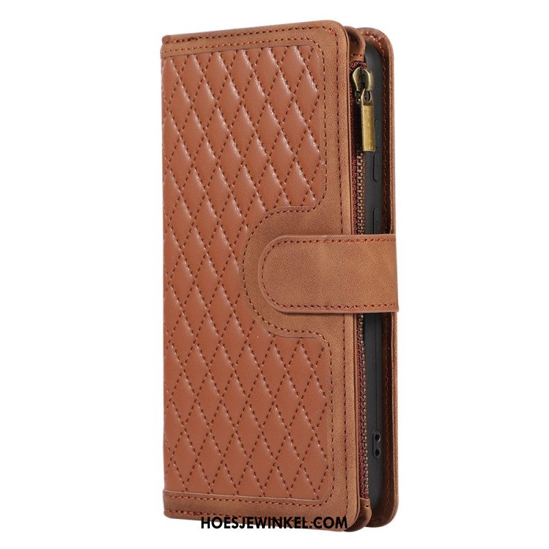 Leren Hoesje Voor Samsung Galaxy S26 Portemonnee Met 9 Kaartsleuven