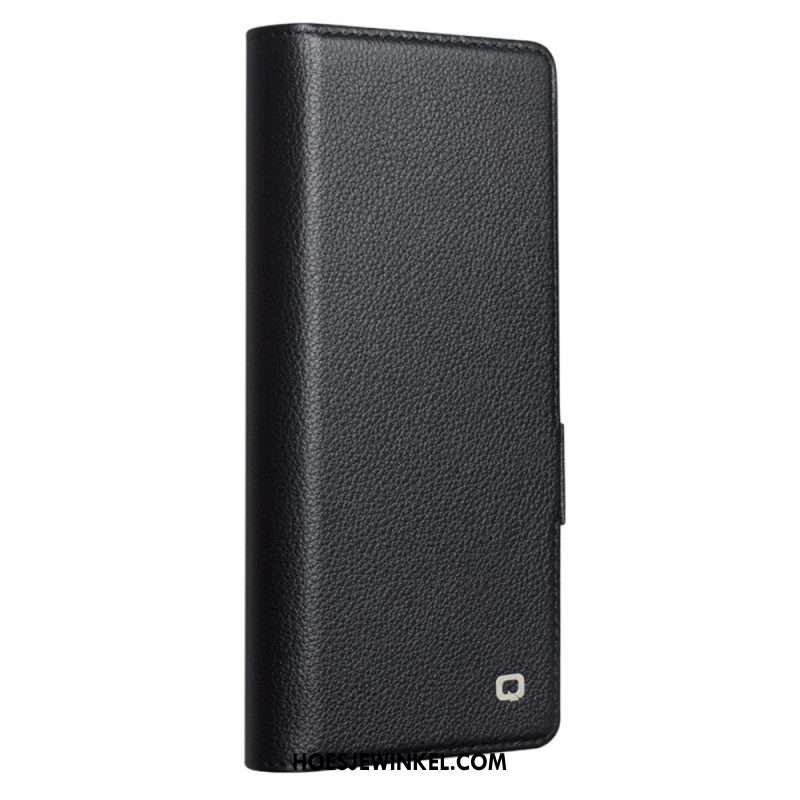 Leren Hoesje Voor Samsung Galaxy Z Fold 7 Qialino Kaarthouder