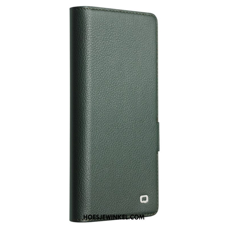 Leren Hoesje Voor Samsung Galaxy Z Fold 7 Qialino Kaarthouder