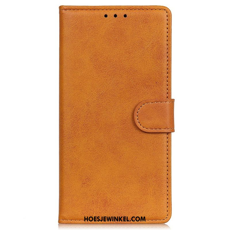 Leren Hoesje Voor Sony Xperia 1 Vii Mat Kunstleer