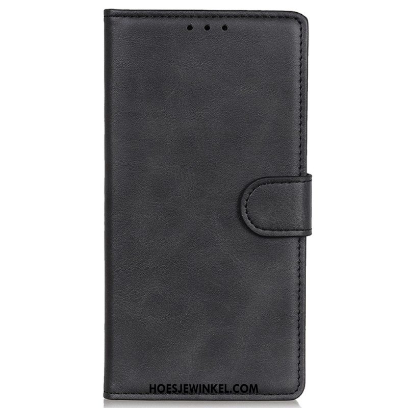 Leren Hoesje Voor Xiaomi 14 Pro Mat Kunstleer