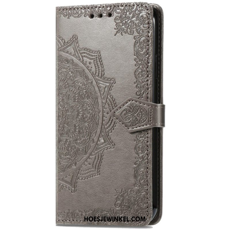 Leren Hoesje Voor Xiaomi 14t Pro Barokke Mandala